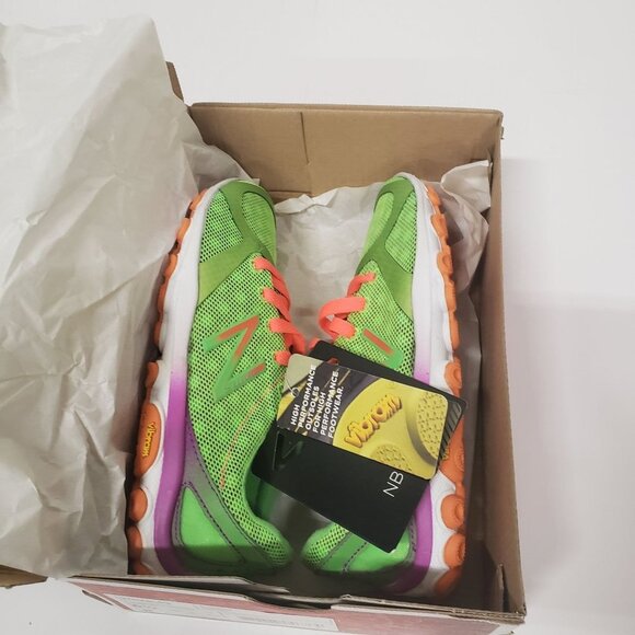 New Balance Vibrams Minimalist‎ Neon Green running shoe - Size 6.5 - Picture 2 of 10